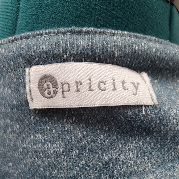 Loose Fitting Jersey Dress in Blue/Grey - Picture 4 of 5